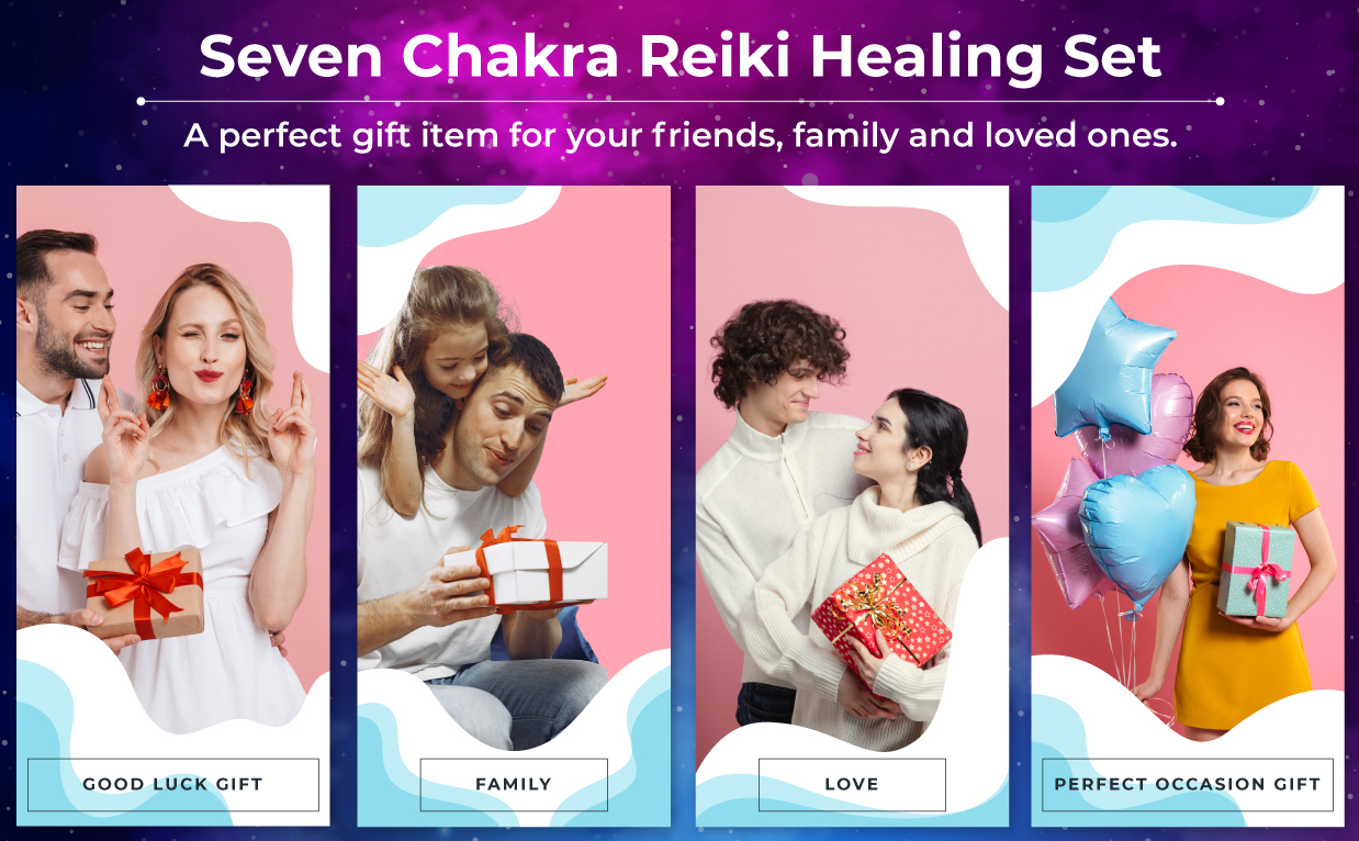 Seven Chakra Reiki Healing Set