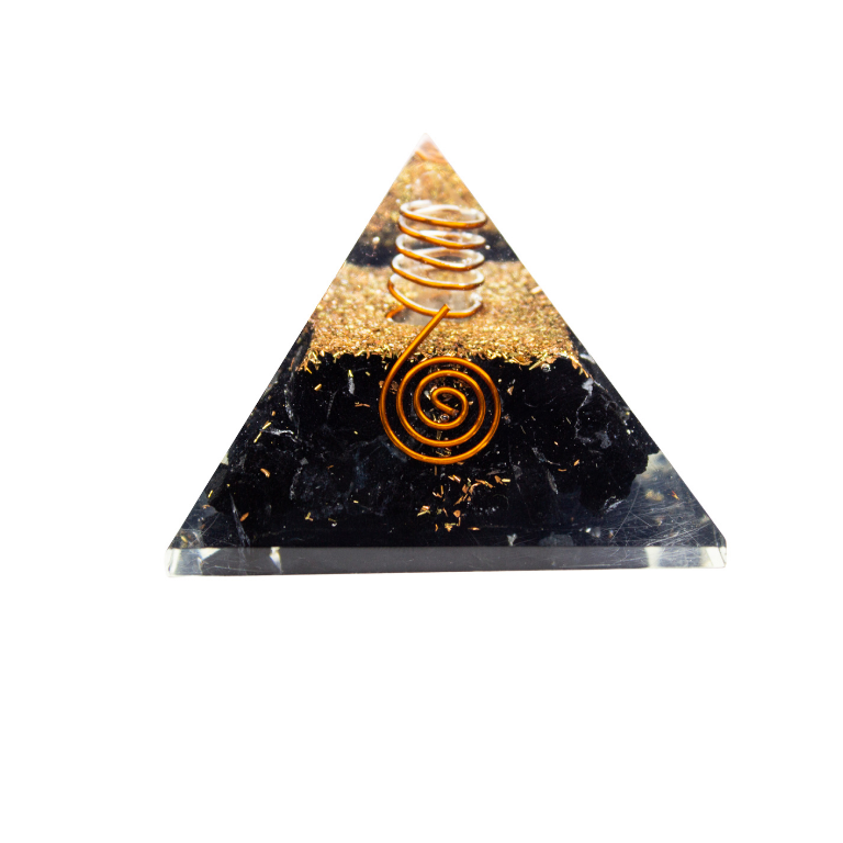 Black Tourmaline Orgone Energy Pyramid