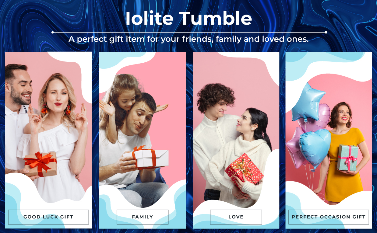 Iolite Tumble