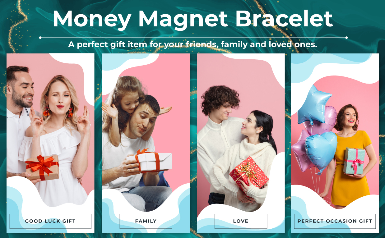 money magnet bracelet