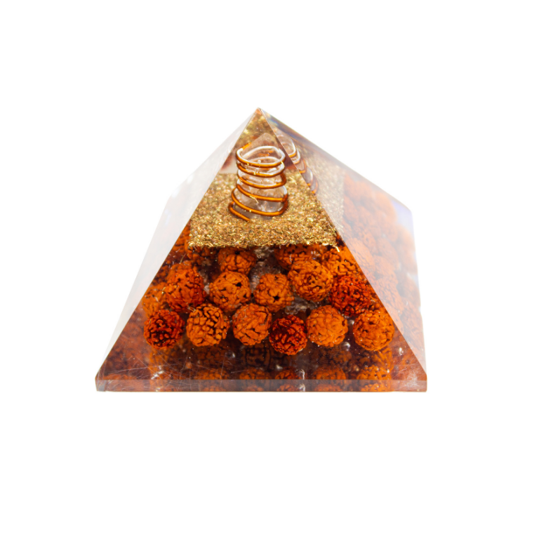 Rudraksha Orgone Energy Pyramid