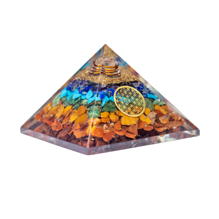 7 chakra orgone pyramid
