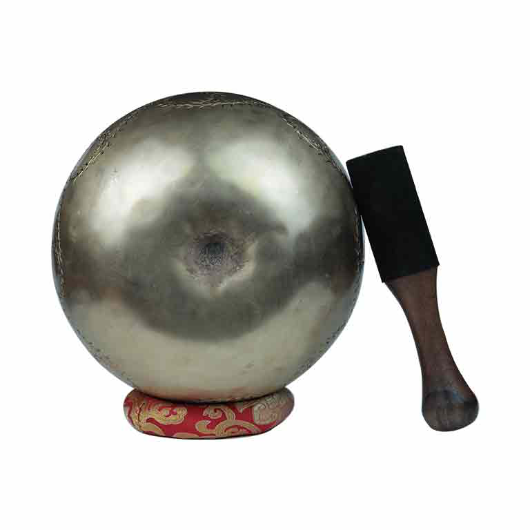 Tibetan Lingam Etching Singing Bowl